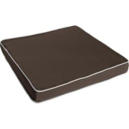 ERWIN M. Cuscino sedia quadrato Pago ; 40x40x4 cm (LxLxH); marrone; quadrata