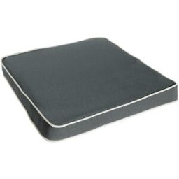 ERWIN M. Cuscino sedia quadrato Pago ; 40x40x4 cm (LxLxH); antracite; quadrata