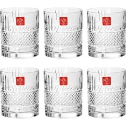 RCR Set bicchieri acqua , in vetro da 6 pezzi