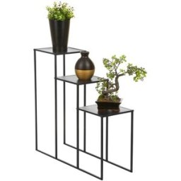 altri brand Scaffale portavasi 3 ripiani 70x68x24 cm