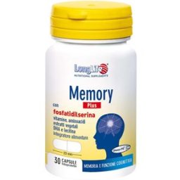 LONGLIFE Srl Longlife Memory Plus 30 Capsule - Integratore Alimentare