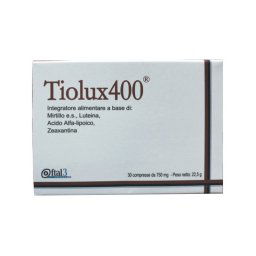 Tiolux 400 integratore per terapia antiglaucoma 30 compresse