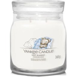 Yankee Candle Soft Blanket, candela in giara media