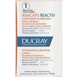 Anacaps Reactiv Capelli Situazione Occasionale 30 Capsule