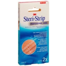 3M Steri-Strip Skin Cerotto per Sutura 6 x 75 mm 2 Strisce