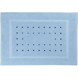 ERWIN M. Tappeto bagno Noblesse ; 50x70 cm (LxL); blu