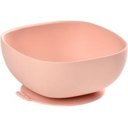 Béaba Scodella Con Ventosa In Silicone Bèaba Rosa