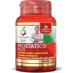 OPTIMA NATURALS Srl Optima Colours of Life Licopene Plus 60 Capsule - Integratore per la Prostata