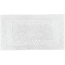 ERWIN M. Tappeto bagno Valencia tinta unita ; 50x90 cm (LxL); bianco