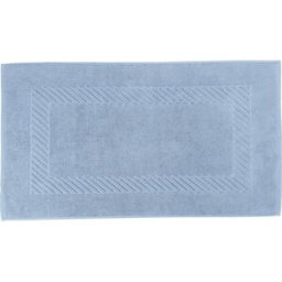 ERWIN M. Tappeto bagno Valencia tinta unita ; 50x90 cm (LxL); blu