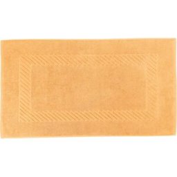 ERWIN M. Tappeto bagno Valencia tinta unita ; 50x90 cm (LxL); ambra