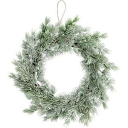 Ghirlanda decorativa Albina; 42 cm (Ø); verde