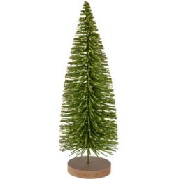 Albero decorativo Koko; 15x40 cm (ØxH); verde/marrone/oro