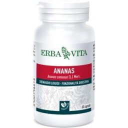 Erba Vita Ananas Integratore Drenante 60 Capsule