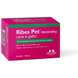 Ribes pet Nbn Lanes Recovery Integratore Dermatite Cani E Gatti 60 Perle