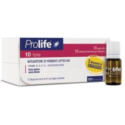 Prolife 10 Forte Flaconcini 12 Flaconcini Da 8 ml