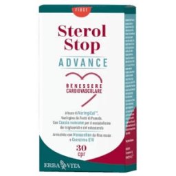 Erba Vita Sterol Stop Advance Integratore Cardiovascolare 30 Compresse
