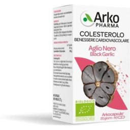 Arkocapsule Aglio Nero Bio Integratore Controlllo del Colesterolo 40 Capsule