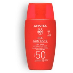 Apivita Bee Sun Safe Dry Touch Fluido Solare SPF50+ 50 ml