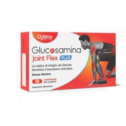 Optima Naturals Optima Glucosamina Joint Flex Plus Integratore Articolare 30 Compresse