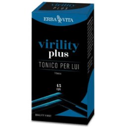 Erba Vita Virility Plus Integratore Tonico 45 Capsule