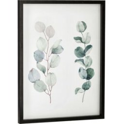 Quadro da parete Amilo; 30x40 cm (LxH); nero/verde/bianco