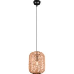 Trio Lighting Lampadario in sisal naturale Runa Trio