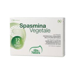 Spasmina Vegetale 30 Opercoli 500 mg Integratore Di Fermenti Lattici