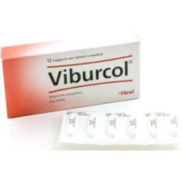 GUNA SpA Guna Heel Viburcol 12 Supposte - Rimedio Omeopatico Lattanti e Bambini