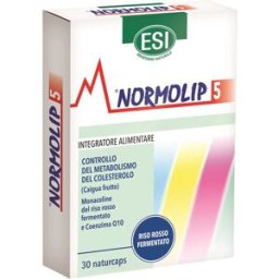 ESI Srl Esi Normolip 5 30 Capsule - Integratore per il Colesterolo