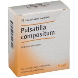 GUNA SpA Guna Heel Pulsatilla Compositum 10 Fiale - Soluzione Iniettabile Omeopatica