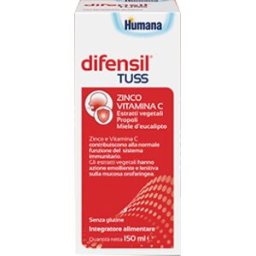 HUMANA ITALIA SpA Humana Difensil Tuss 150 ml - Integratore Alimentare