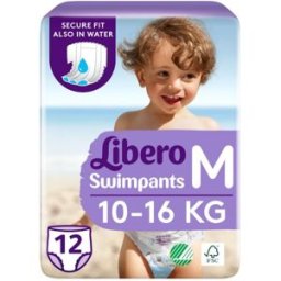 ESSITY (LIB,TEMP) Libero SwimPants Pannolini taglia M 12 pezzi