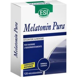 ESI Srl Esi Melatonin Pura 120 Micro Ovalette - Integratore Alimentare