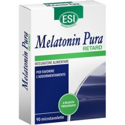 ESI Srl Esi Melatonin Pura Retard 90 Microtavolette - Integratore Alimentare
