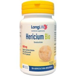 LONGLIFE Srl Longlife Hericium Bio 60 Capsule - Integratore Difese Immunitarie