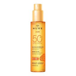 Nuxe Sun Olio Solare Viso/Corpo Spf50 150 Ml