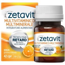 ZETA FARMACEUTICI Zetavit Multivitaminico Multiminerale 42 Compresse - Integratore Alimentare