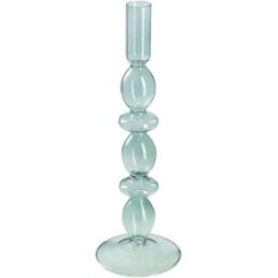 Portacandele Antal; 9x26.5 cm (ØxH); verde scuro