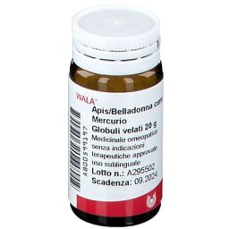 Apis Belladonna Merc 20 G Globuli Wala