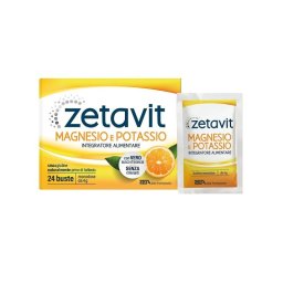 Zetavit Magnesio Potassio Senza Zucchero 24 Bustine Da 6 g