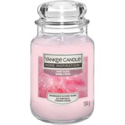 Yankee Candle Fairy Floss, candela in giara grande