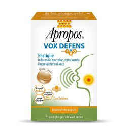 Apropos Vox Defens Pro Miele Limone 20 Pastiglie
