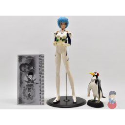 Evangelion Collection 1/6 Scale PVC Figure Model - Ayanami Rei & Pen² (Plug Suit Version II)