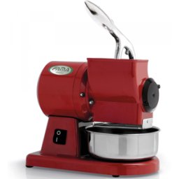 Fama Industrie Fama Mignon GM Rosso - Grattugia elettrica in alluminio lucidato - 380W