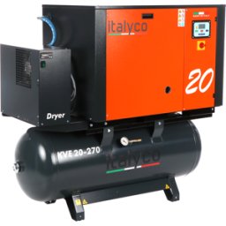 Italyco KVE 20/270 Premium - Compressore rotativo a vite - Pressione max 10 bar