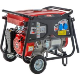 Valex EX 5505 - Generatore di corrente a benzina carrellato 5.5 kW - Continua 5 kW Monofase