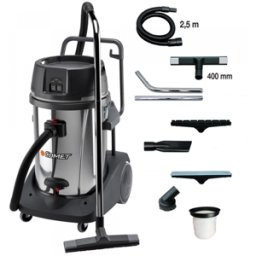 Comet CVP 378 XBH - Bidone aspiratutto - 3 motori- Fusto in acciao - Serie Professionale