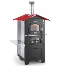 Fontana Forni Fontana Rosso - Forno a legna da esterno 80X54 cm