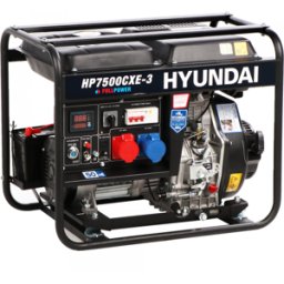 Hyundai HP7500CXE-3 - Generatore di corrente diesel - Continua 4.5 kW Full-Power - 5.2 KW